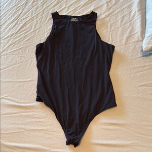 SKIMS Fits Everybody Onyx High Neck Bodysuit